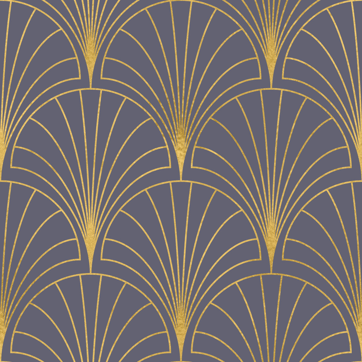 Regal Gatsby Mauve and Gold Wallpaper⁠ in your room — zoomed
