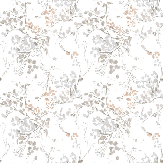 Whispering Pastel Botanicals Wallpaper