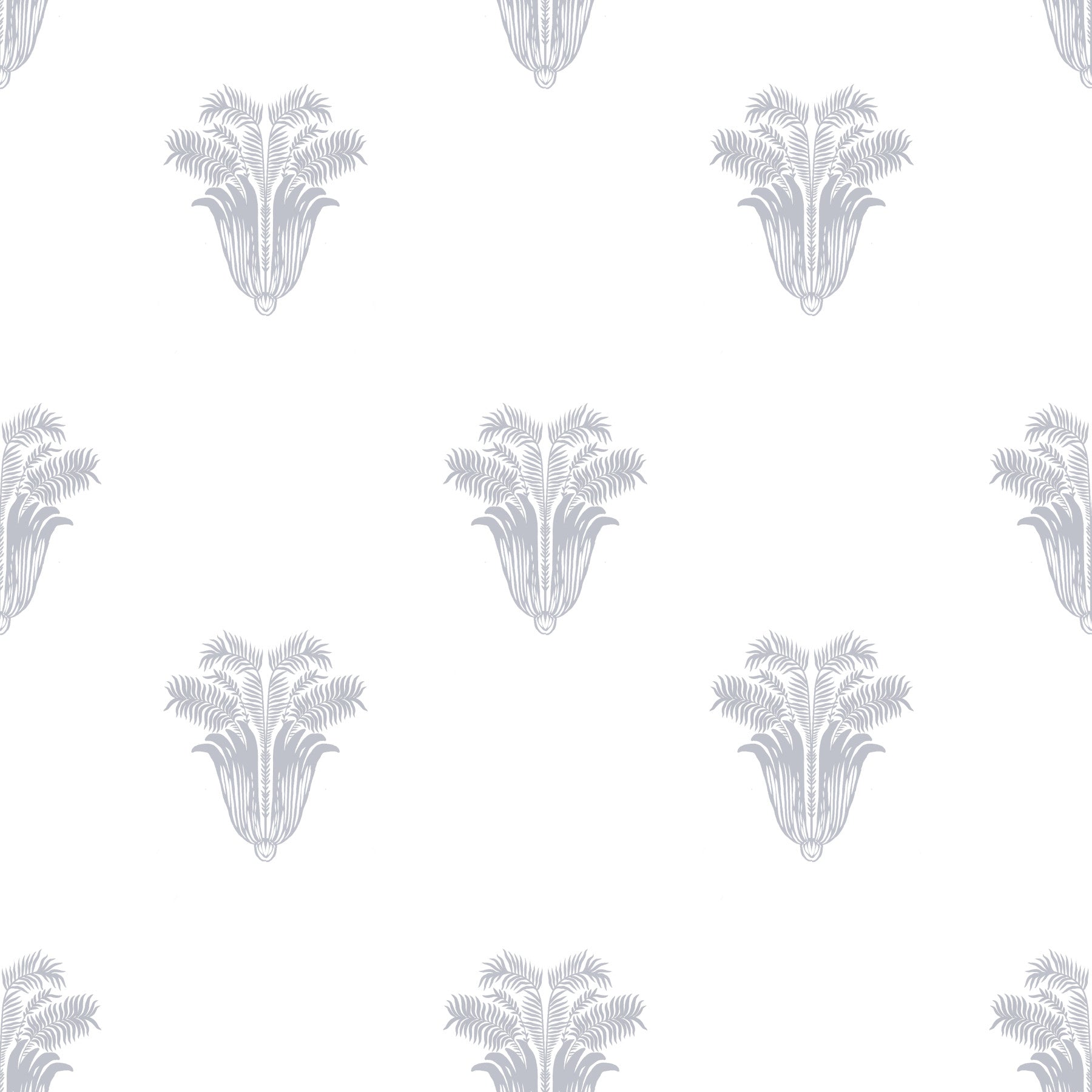 Minimalist Parisian Palm Crest Wallpaper⁠