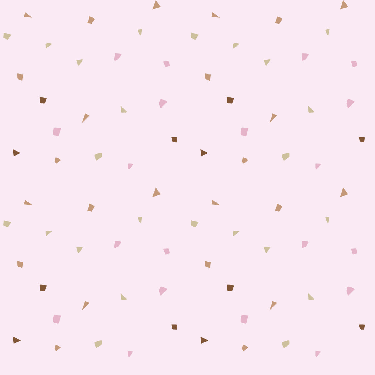 Blush Terrazzo Confetti Wallpaper⁠ in your room — zoomed