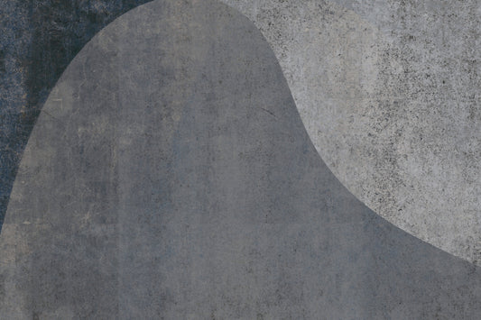 Slate Arches Abstract Industrial Wall Mural
