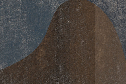 Rustic Dune Abstract Slate Wall Mural