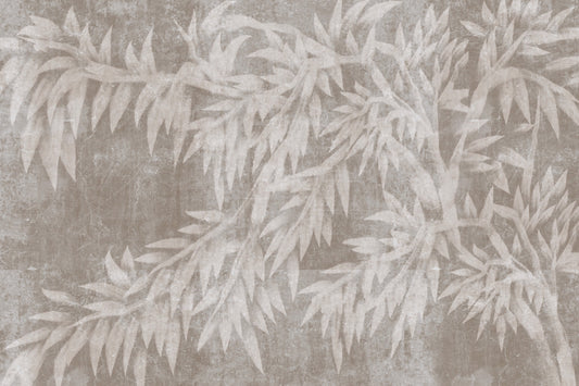 Serene Mist Bamboo Plaster Wall Mural