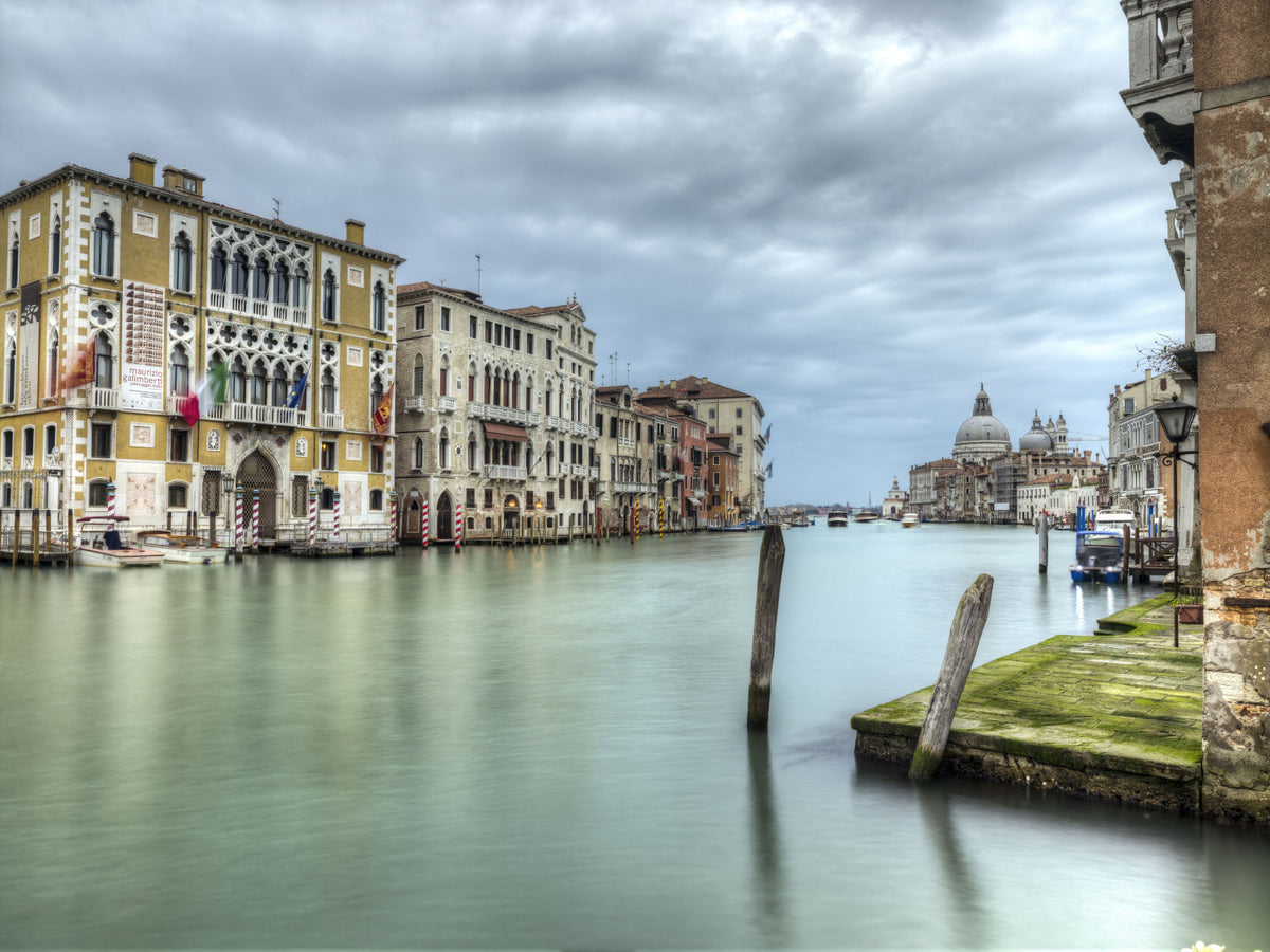 Tranquil Waters of the Venetian Lagoon Wall Mural in your room — zoomed