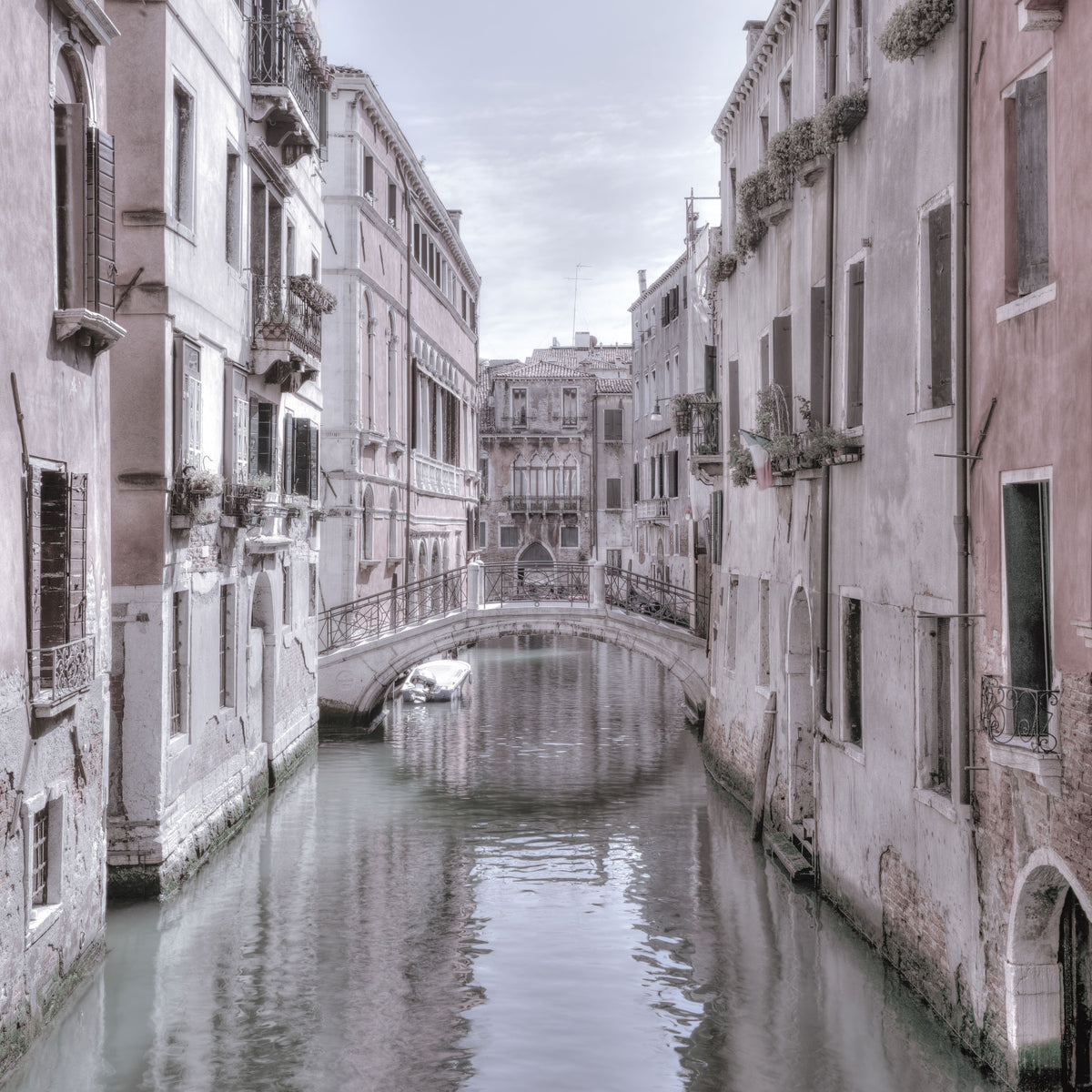Whispering Waters of Venice Wall Mural in your room — zoomed