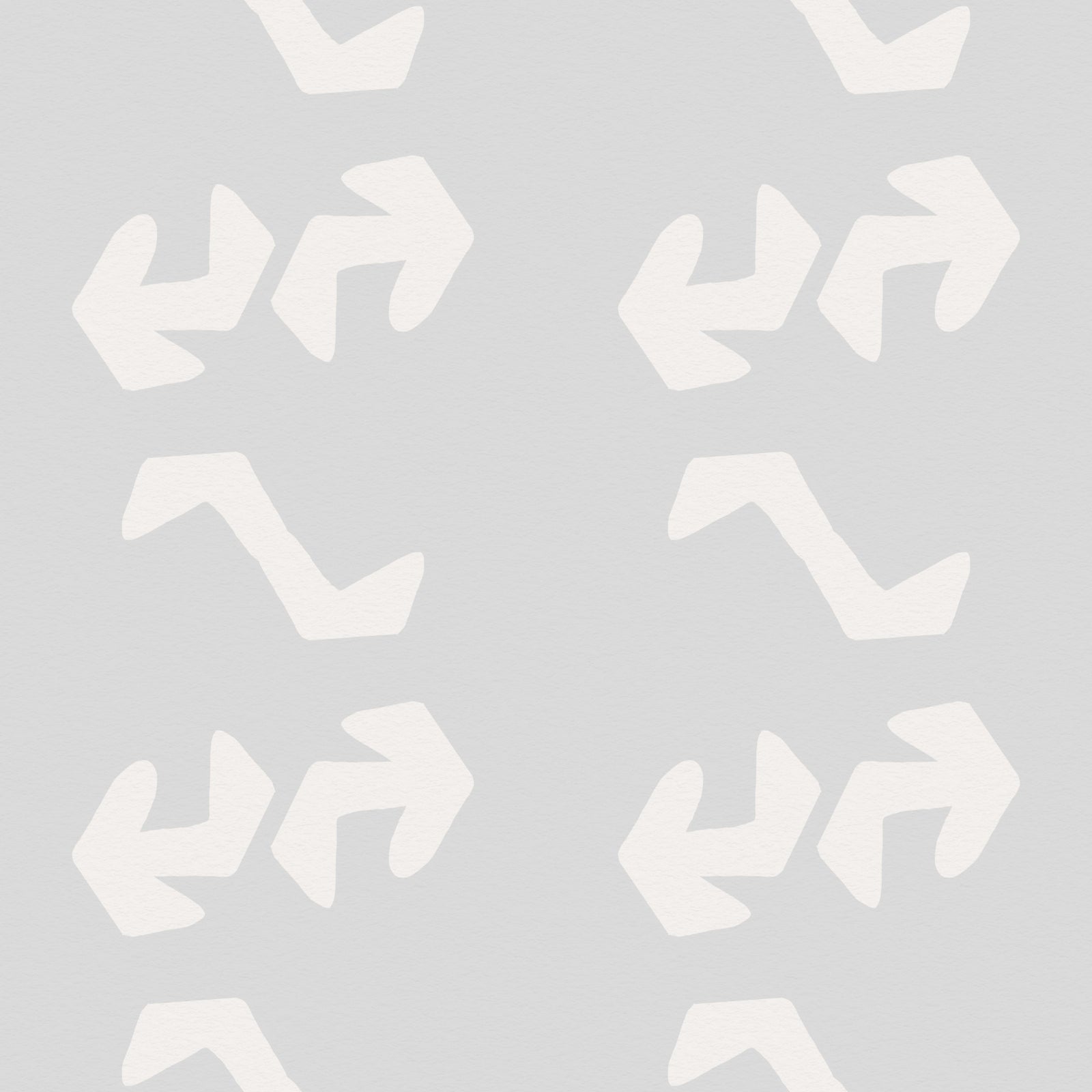 Playful Primitive Shapes on Soft Slate Wallpaper⁠