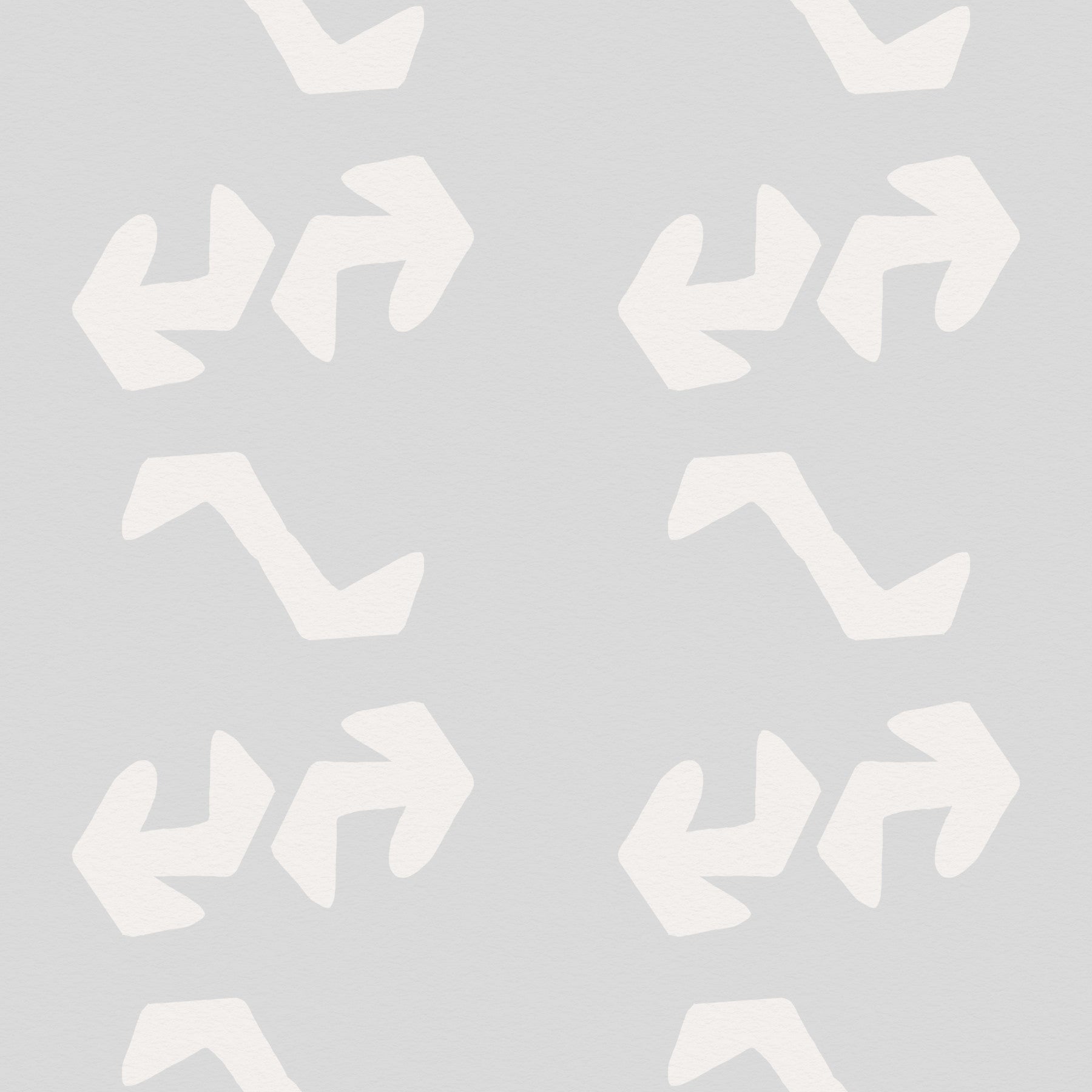 Playful Primitive Shapes on Soft Slate Wallpaper⁠