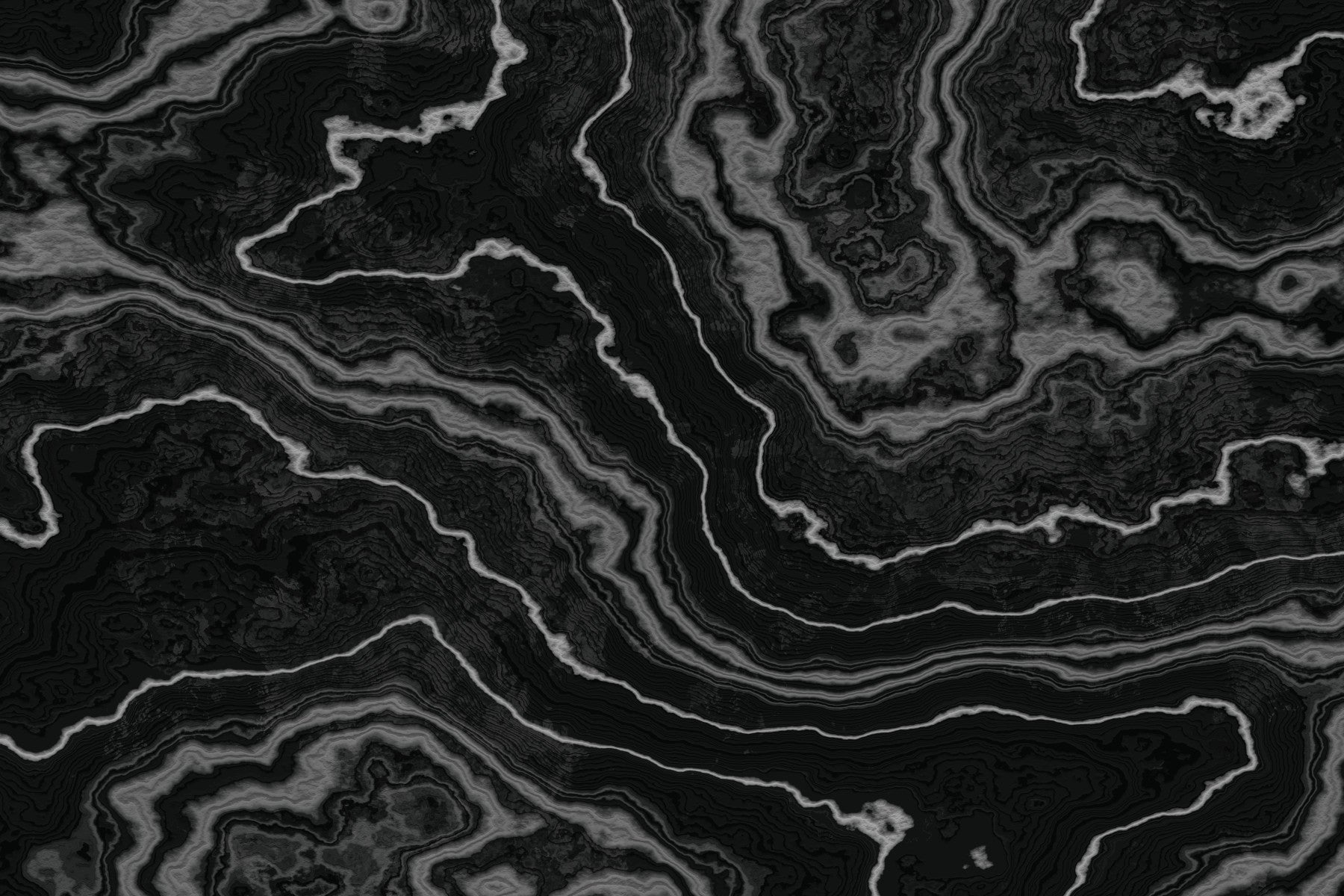 Midnight Agate Layered Stone Pattern Wall Mural