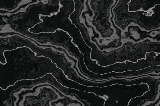 Midnight Agate Layered Stone Pattern Wall Mural