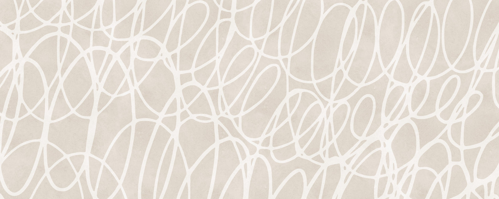 Abstract Swirl Line Art Wall Mural