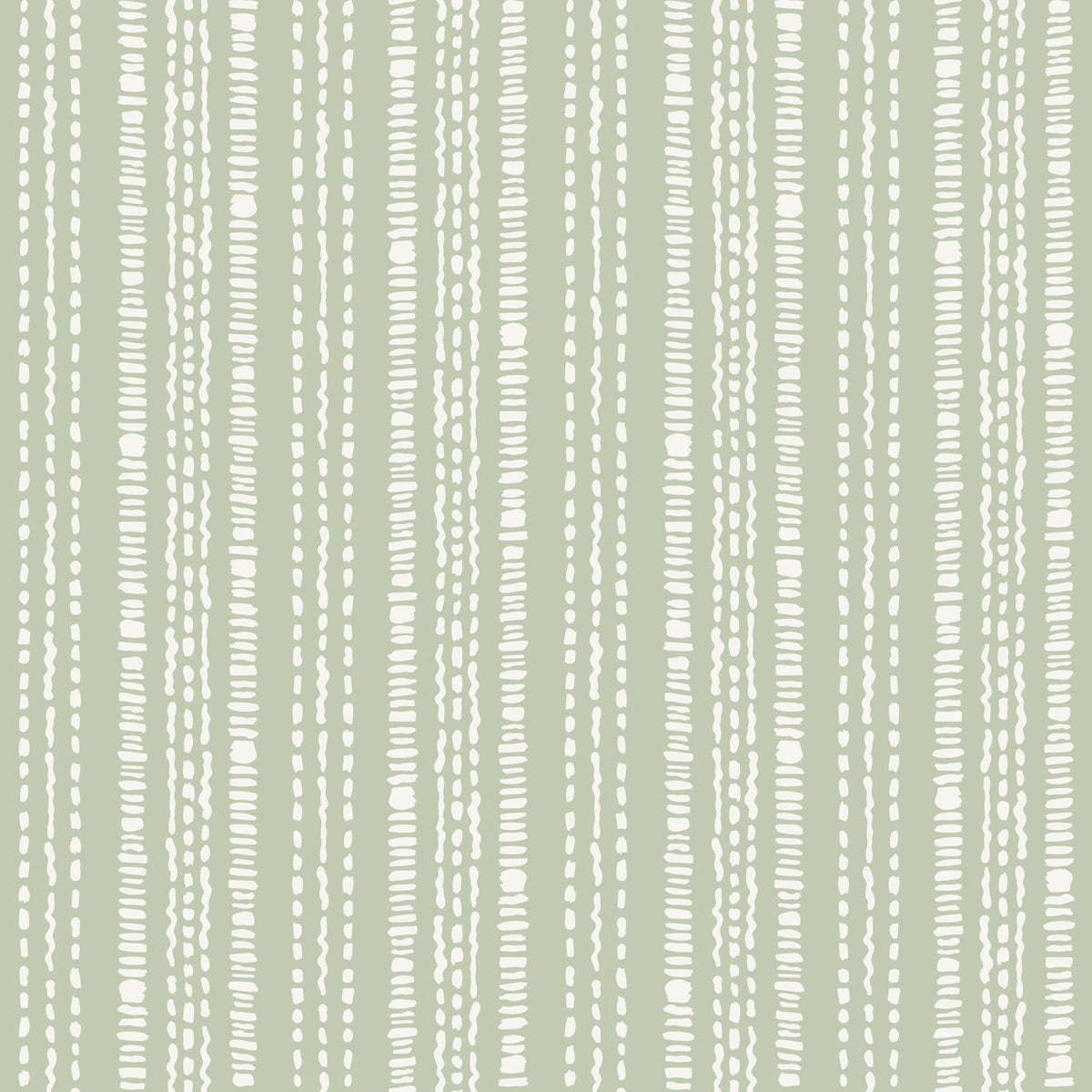 Organic Dashed Texture Sage Wallpaper⁠