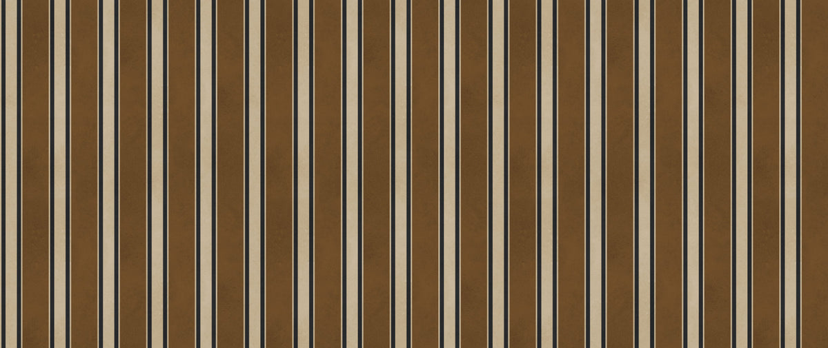 Classic Earth Tone Vertical Stripe Wall Mural