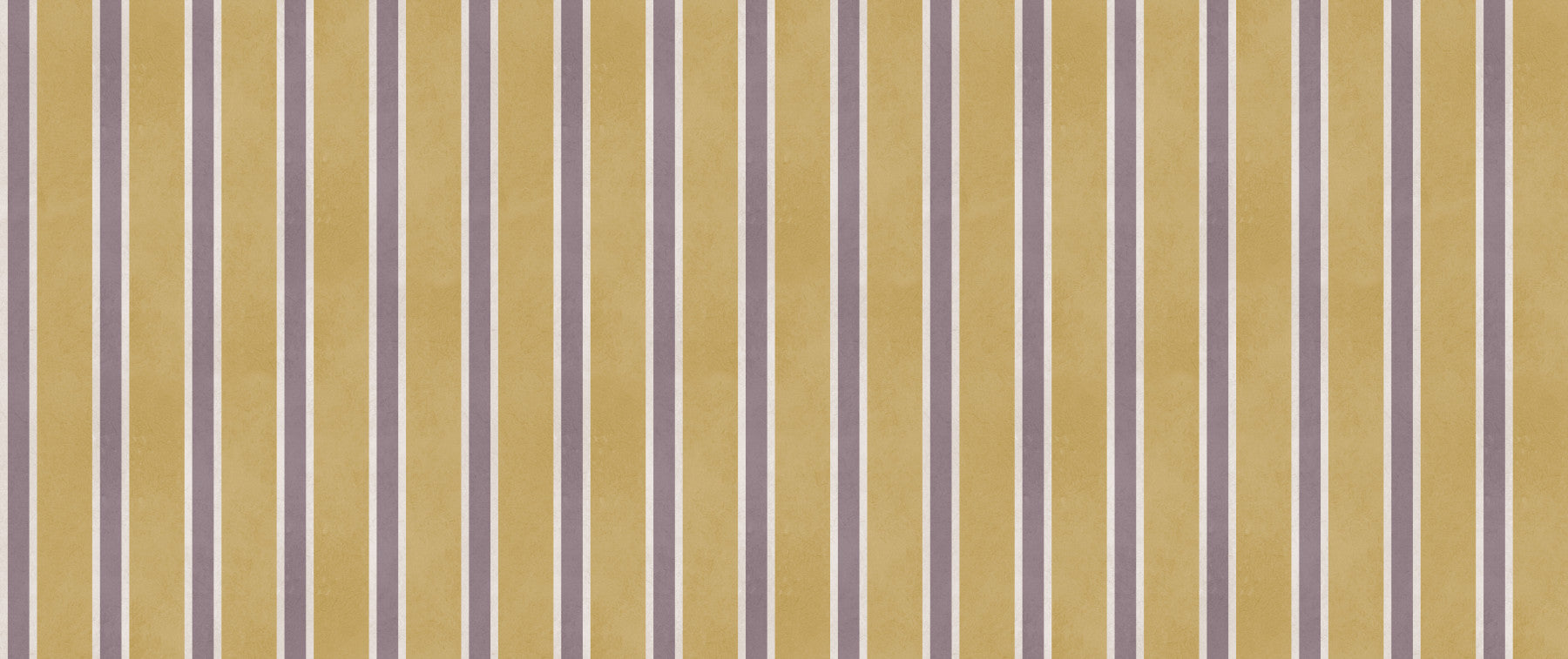 Padrão listrado vertical em ocre dourado Wall Mural