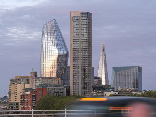 London Metropolitan Skyline Vista Wall Mural