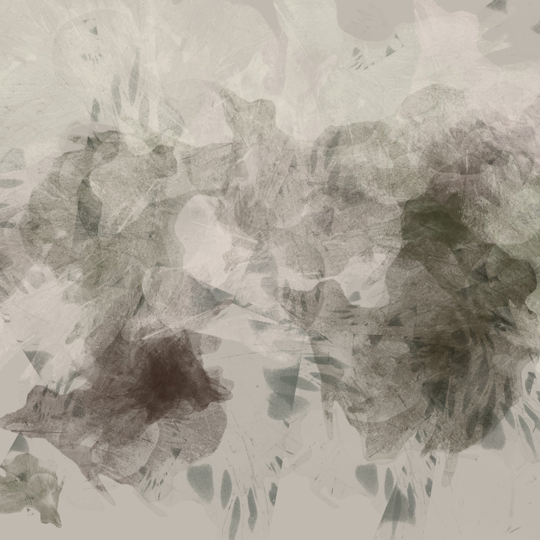 Ethereal Smoke Wash Wall Mural