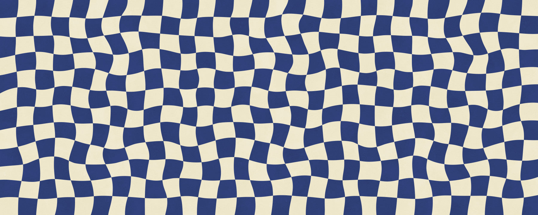 Retro Fluid Checkerboard Wall Mural