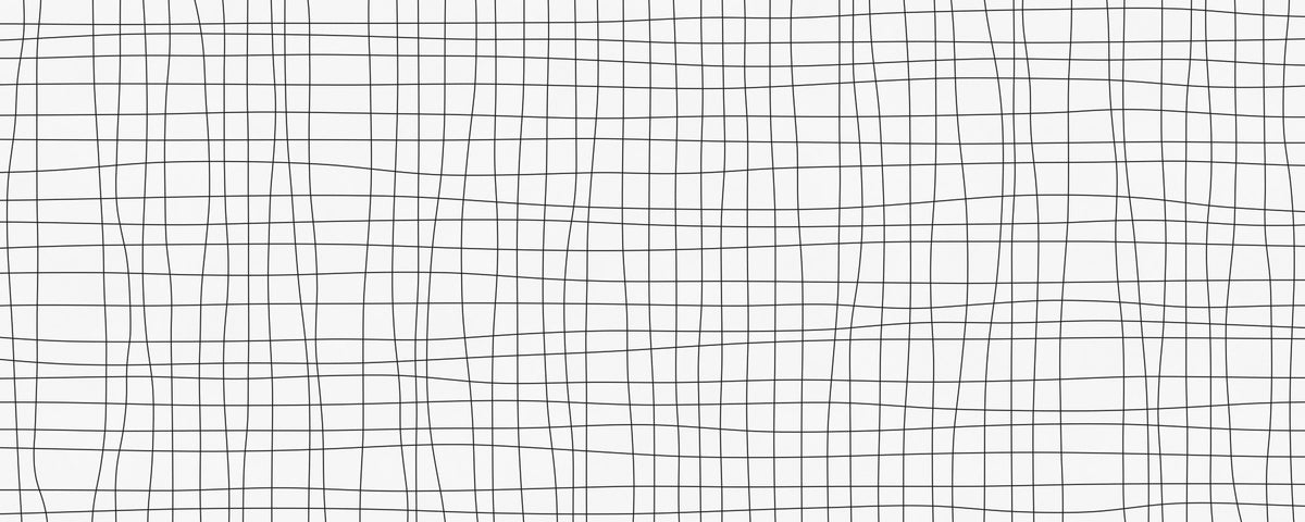 Minimalist Soft Grid Check Wall Mural