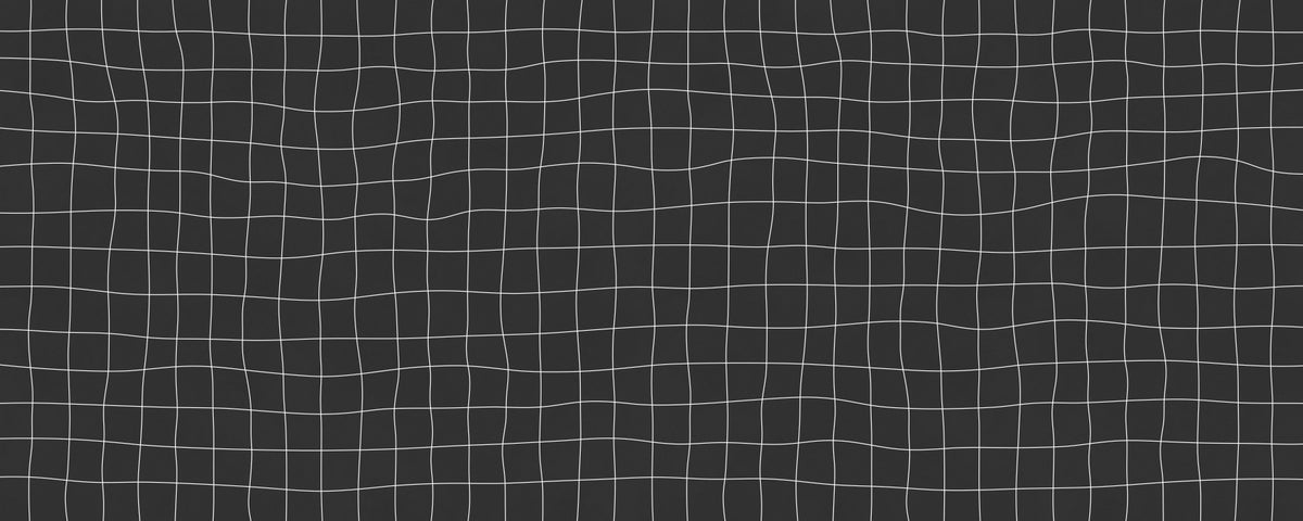 Subtle Charcoal Grid Pattern Wall Mural