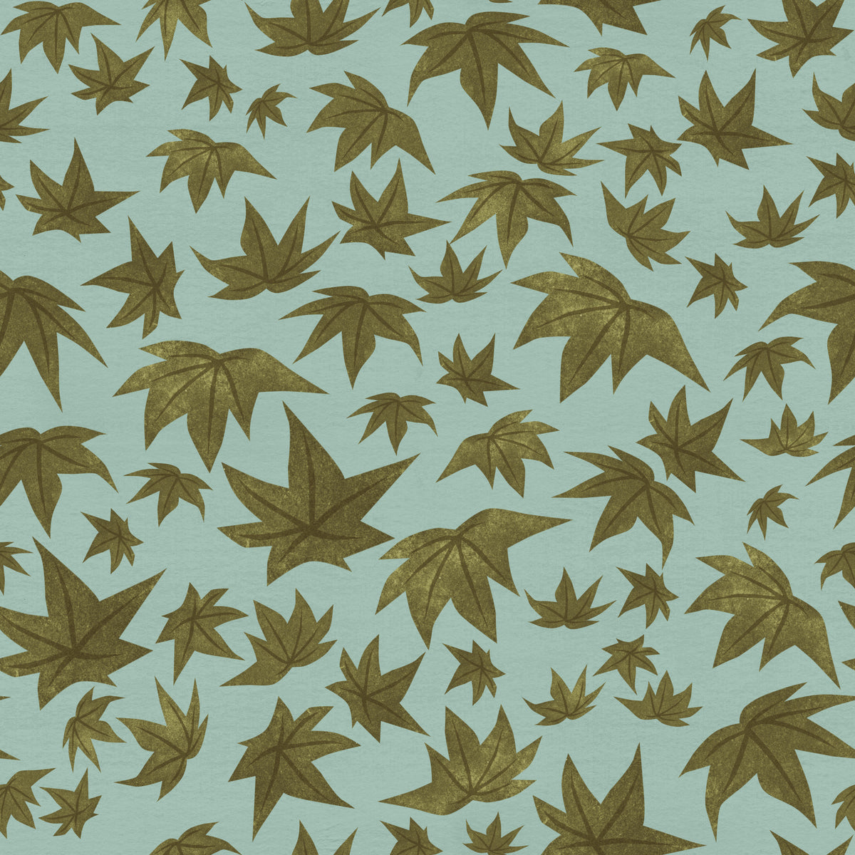 Japanese Maple Leaves - Relish & Sky Wallpaper⁠