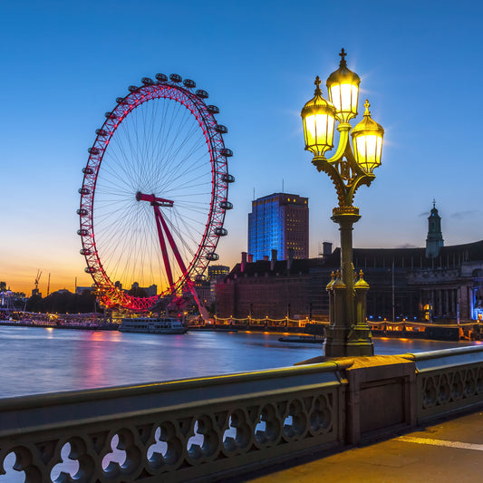 London Eye Twilight Vista Wall Mural