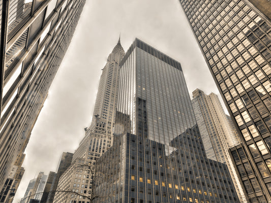 Architectural Heights and Spire Wall Mural