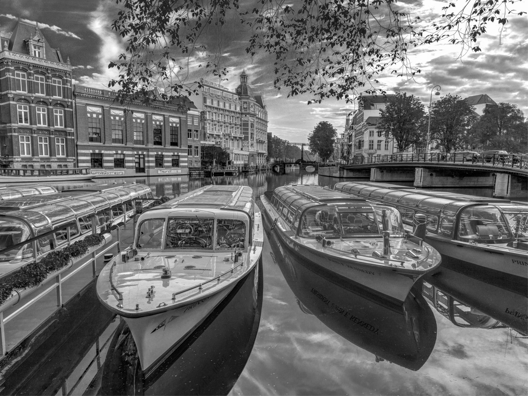 Historic Dutch Waterway Wall Mural