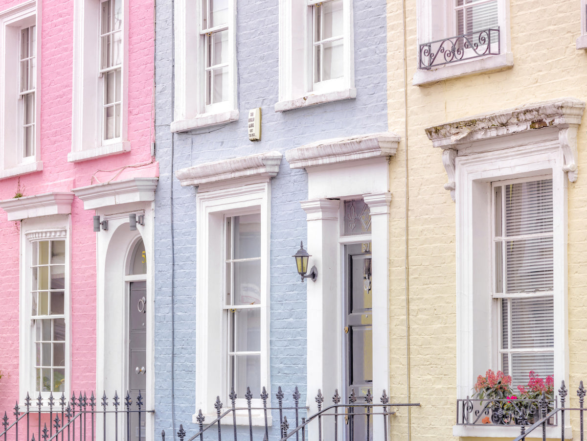 Charming European Streetscape Wall Mural