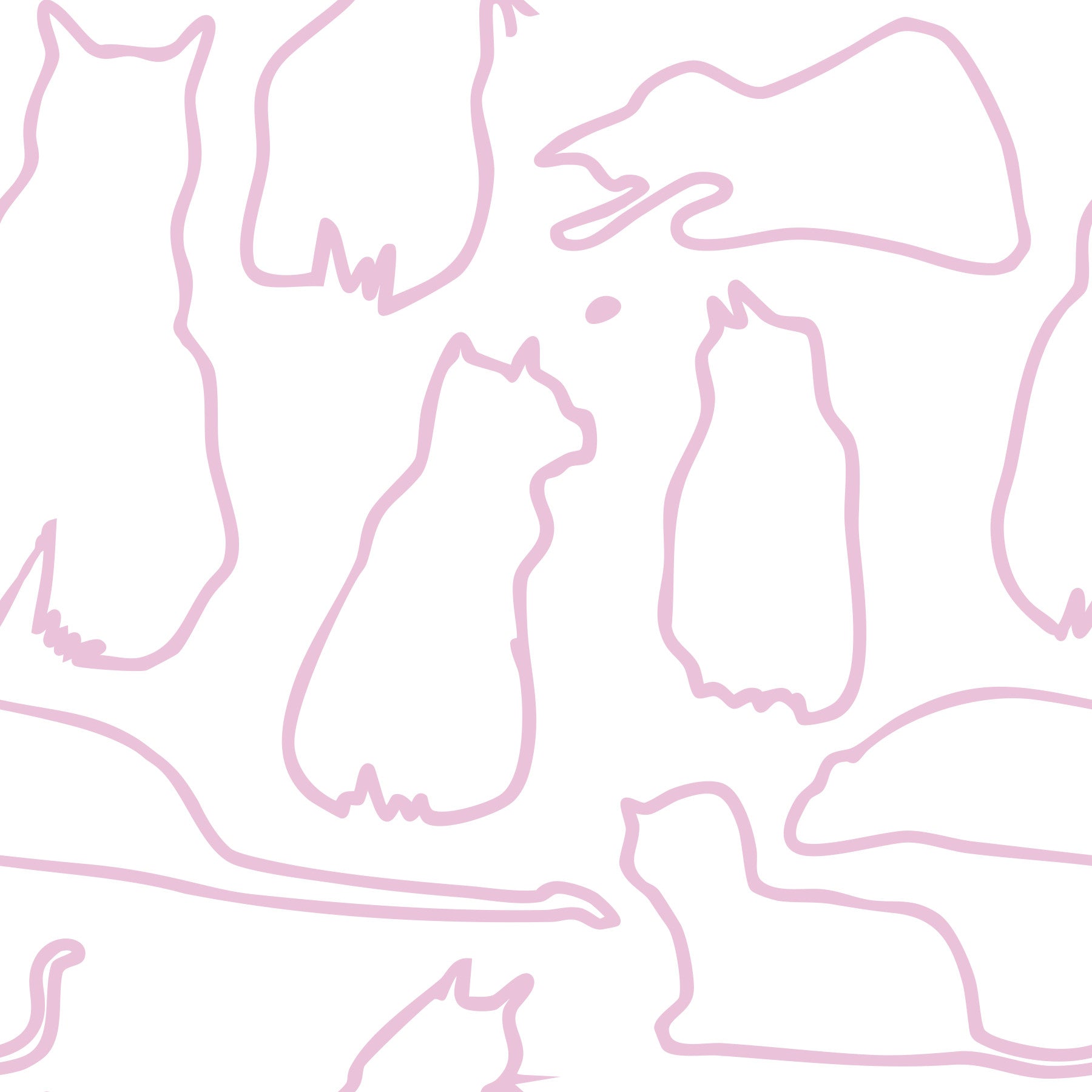 Munki and the Spot - Berries & Milk Wallpaper⁠