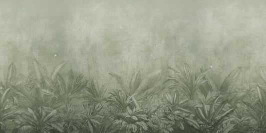 Jungle Mists - Sage Wall Mural