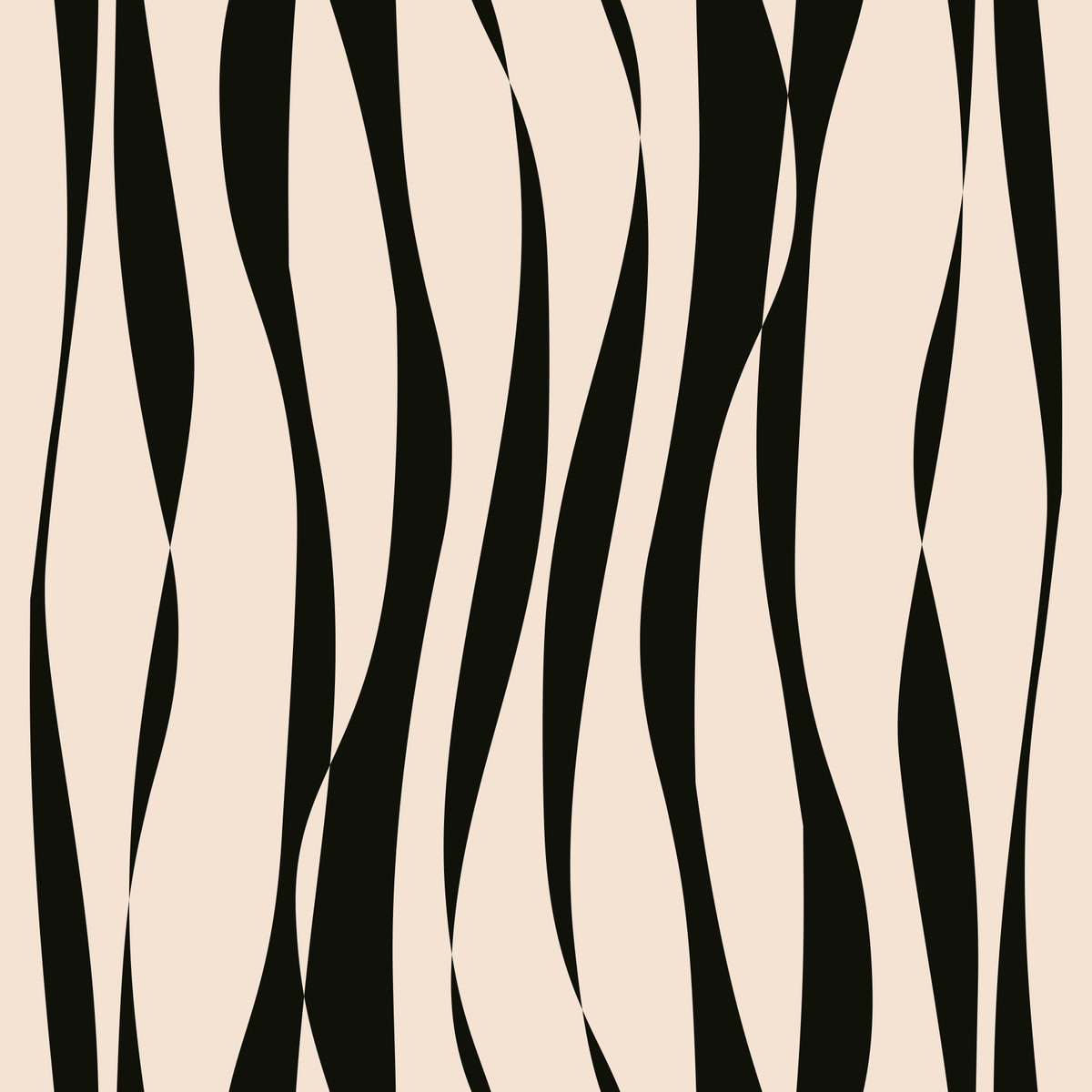 Modern Rhythmic Stripes Wallpaper⁠