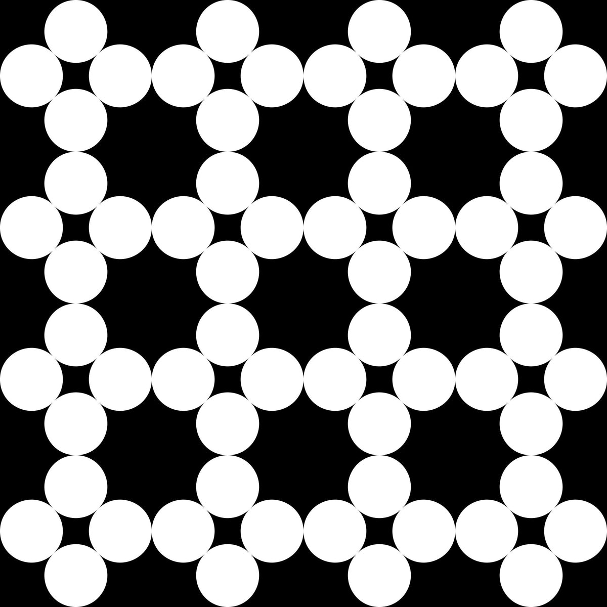 Minimalist Dot Grid Geometry Wallpaper⁠