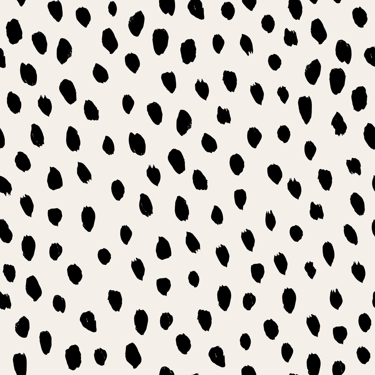 Minimalist Painted Dotted Pattern Wallpaper⁠