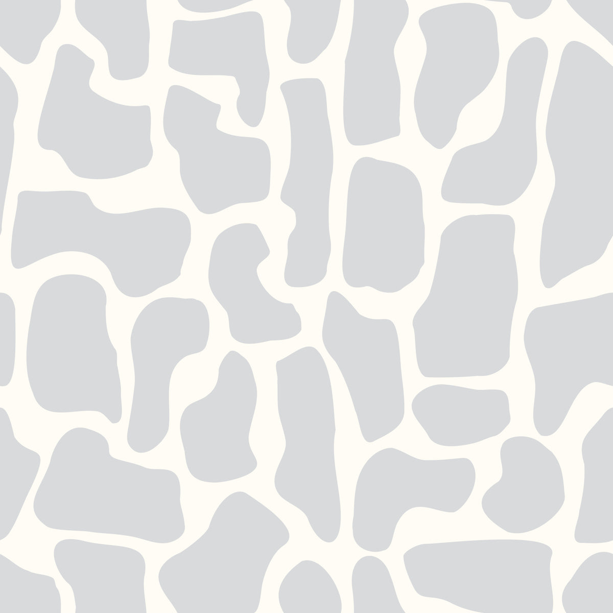 Minimalist Stone Mosaic Wallpaper⁠ in your room — zoomed
