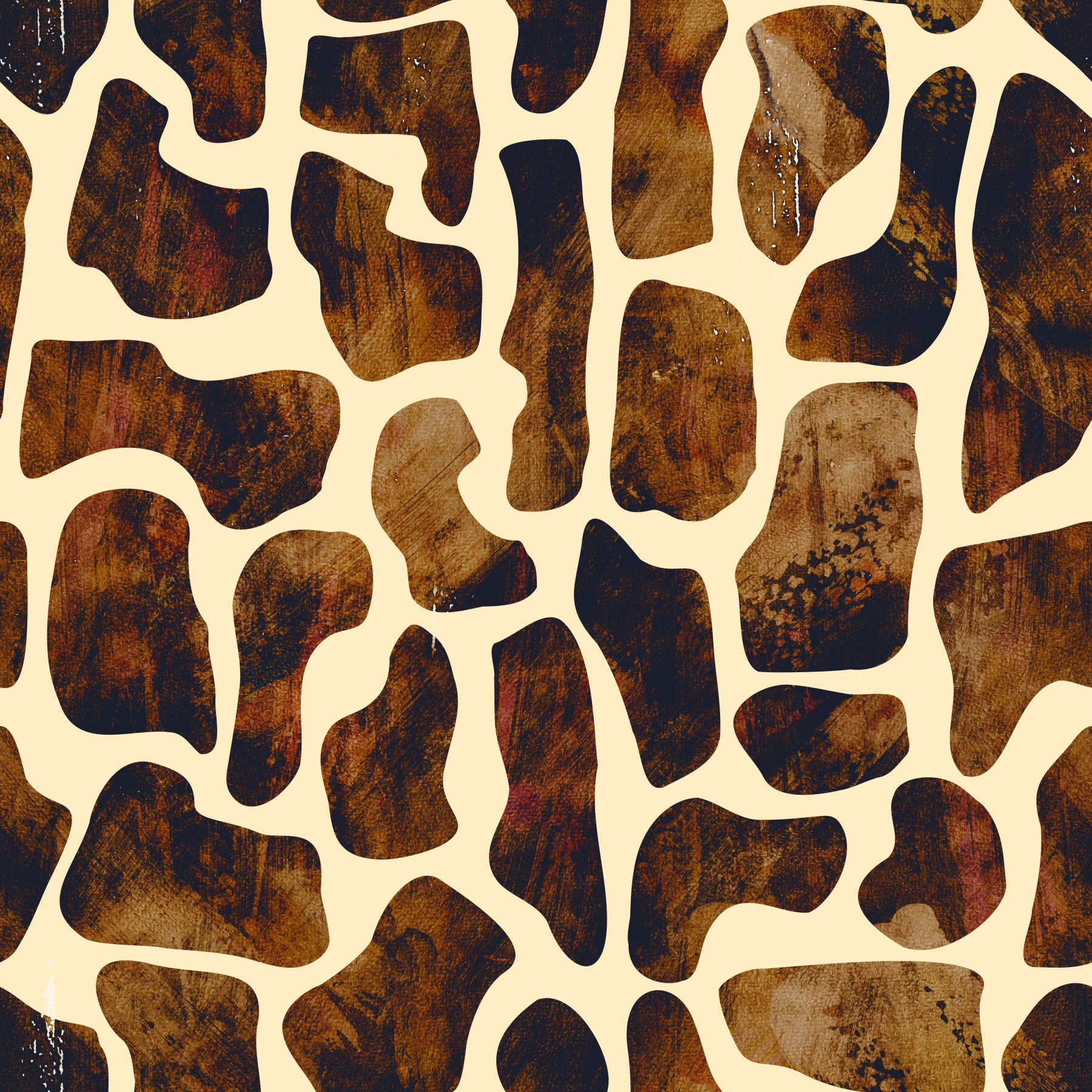 Rustic Stone Texture Repeat Wallpaper⁠