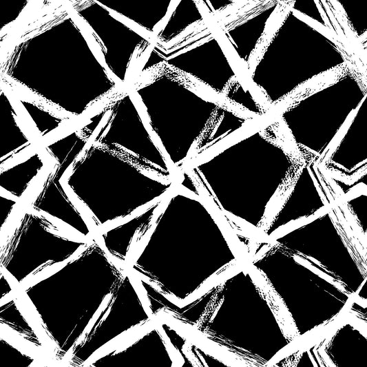 Modern Minimalist Grid Brushstroke Wallpaper⁠
