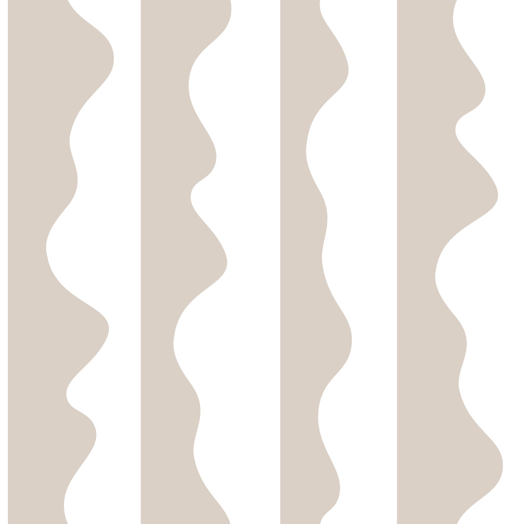 Minimalist Soft Wave Stripes Wallpaper⁠