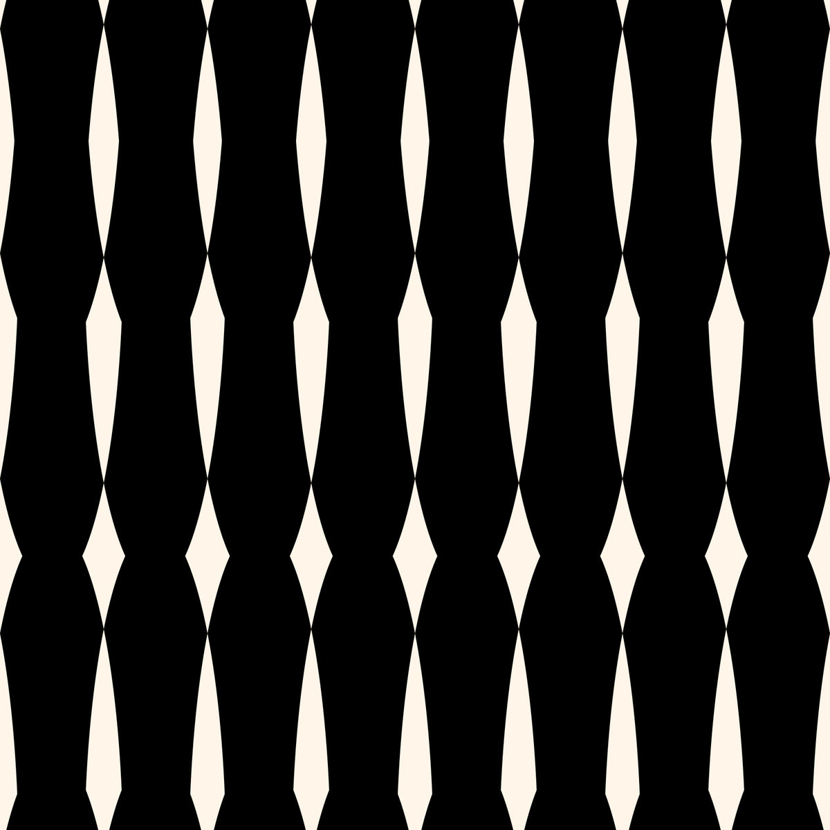 Monochromatic Geometric Column Pattern Wallpaper⁠