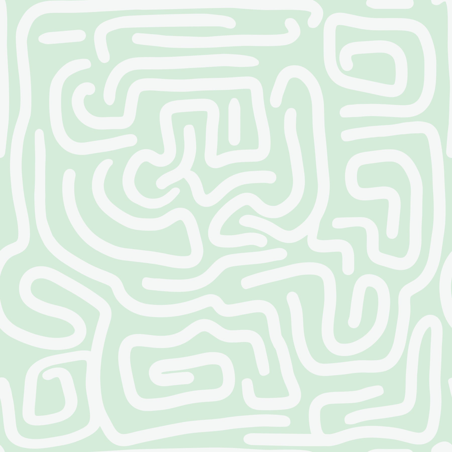 Abstract Mint Flow Wallpaper⁠