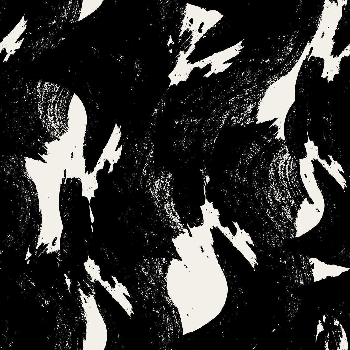 Abstract Charcoal Ink Flow Wallpaper⁠