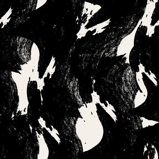 Abstract Charcoal Ink Flow Wallpaper⁠