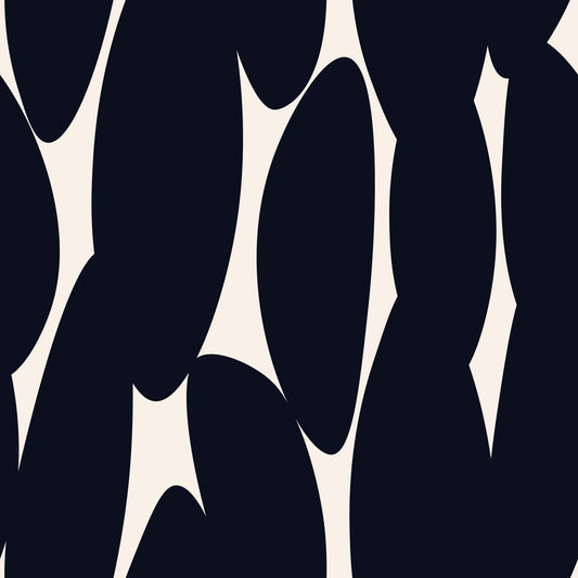 Minimalist Organic Silhouette Wallpaper⁠