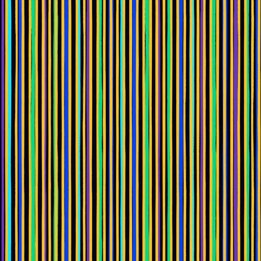 Vibrant Multicolored Vertical Stripe Wallpaper⁠