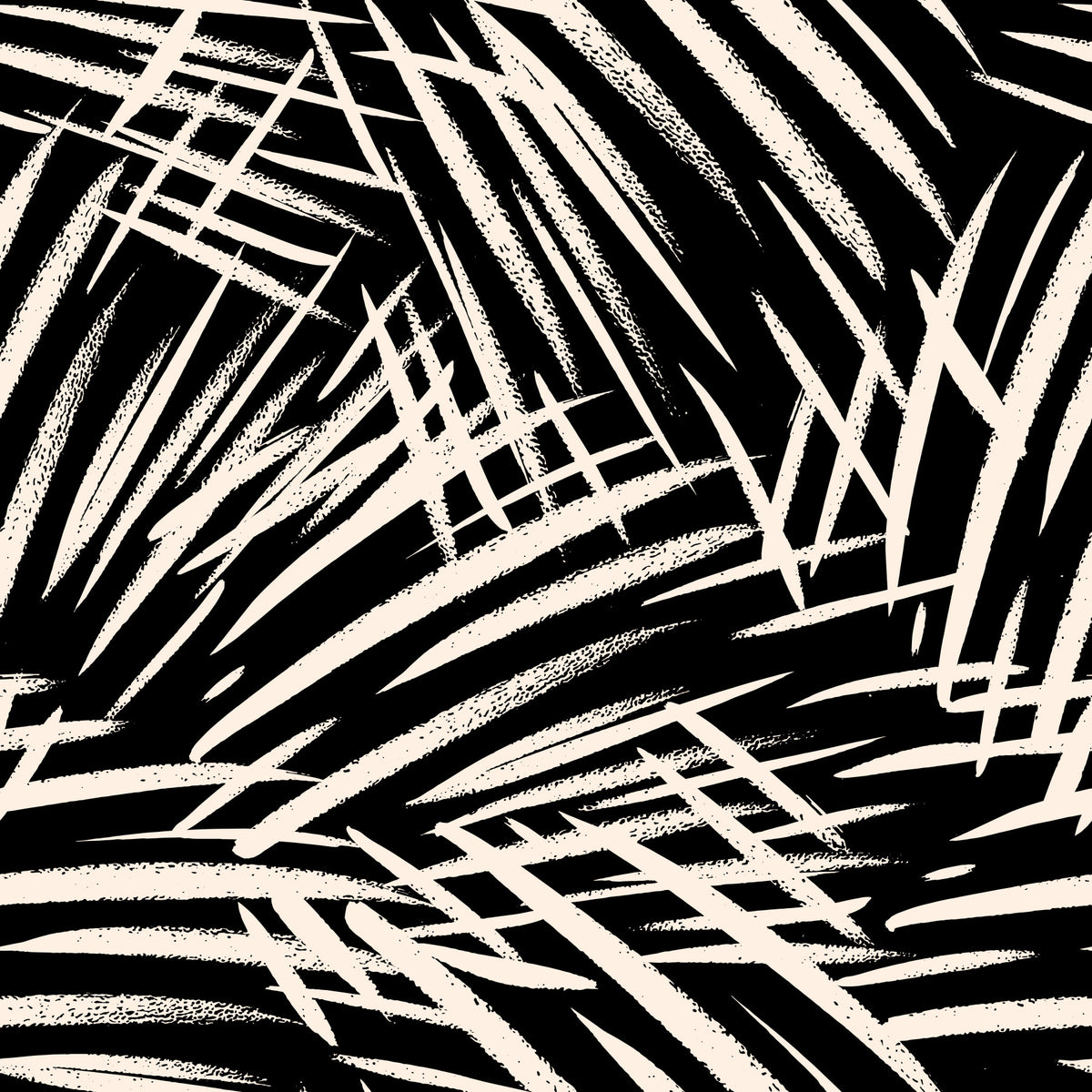 Monochrome Linear Brushstroke Wallpaper⁠