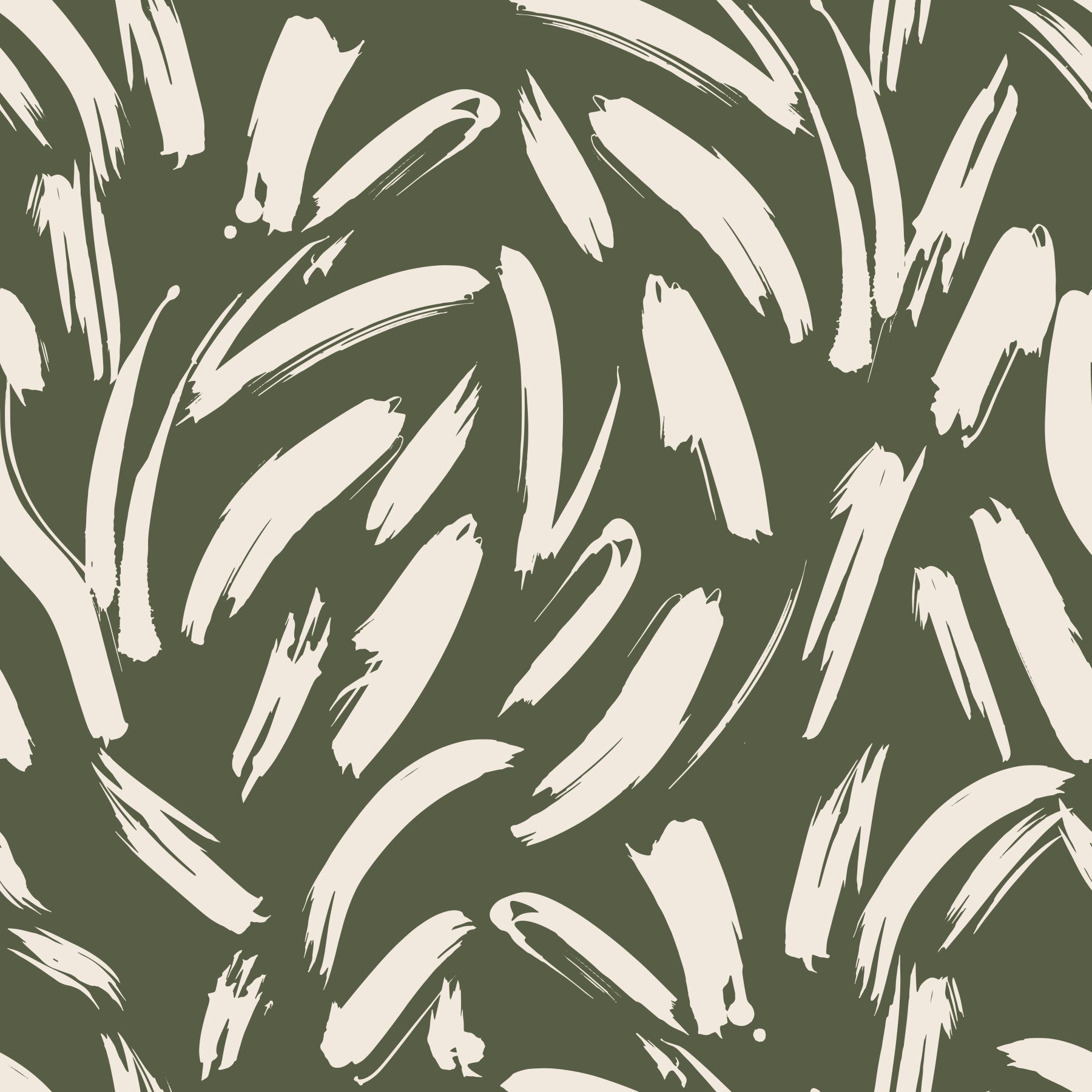 Sage Green Abstract Brushstrokes Wallpaper⁠