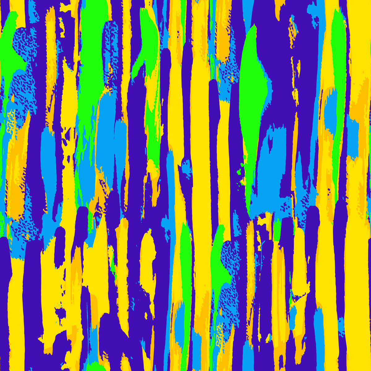 Vibrant Neon Brushstroke Stripe Wallpaper⁠