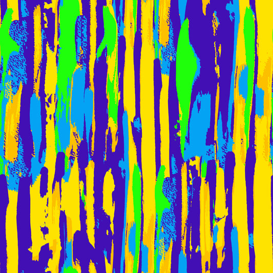 Vibrant Neon Brushstroke Stripe Wallpaper⁠
