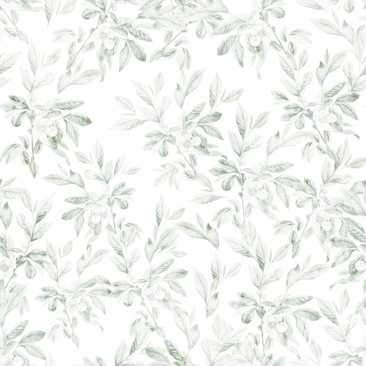 Ethereal Orchard Floral Wallpaper⁠