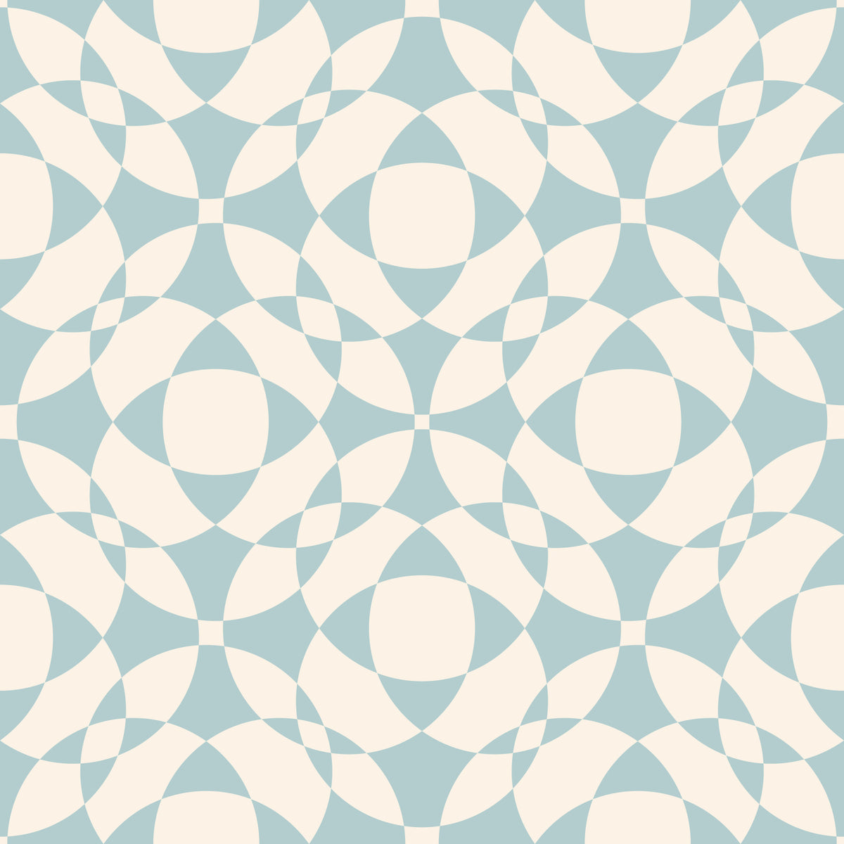 Interlocking Serenity Curves Wallpaper⁠