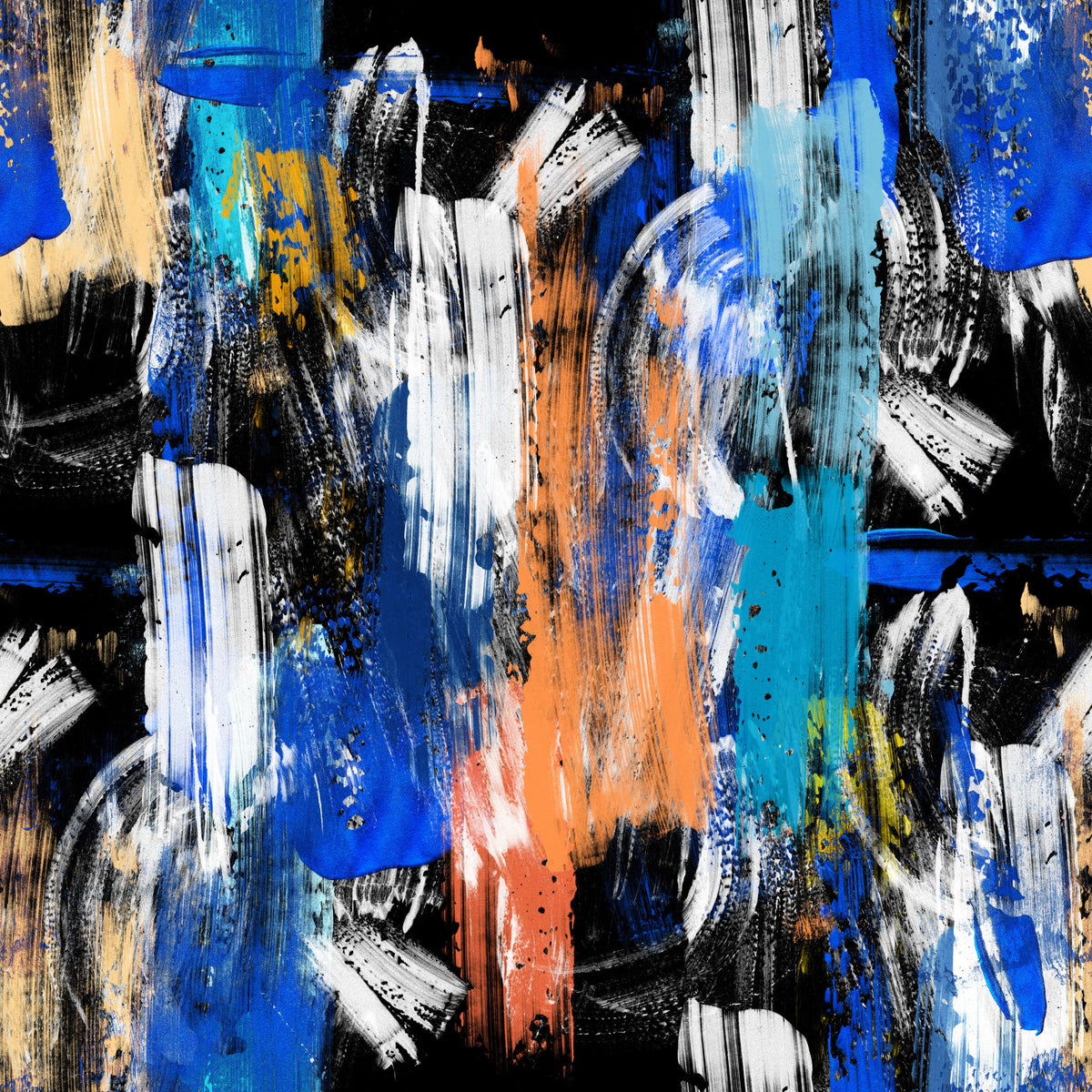Abstract Painted Strokes Wallpaper⁠