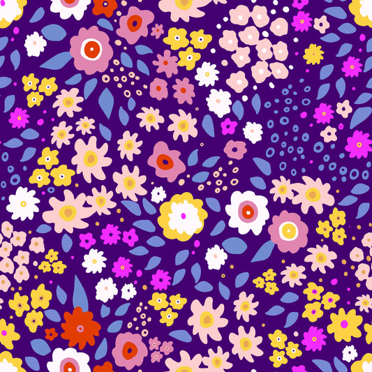 Boho Whimsical Petals Wallpaper⁠